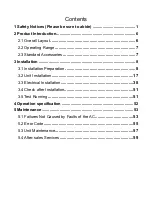 Preview for 5 page of GREE ELECTRIC DC Inverter U-match Series Owner'S Manual