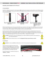 Preview for 8 page of Green Light Cycle Urban Cruizer User Manual