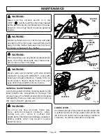 Preview for 25 page of Green Machine GM10514 Operator'S Manual