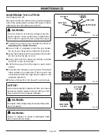 Preview for 30 page of Green Machine GM10514 Operator'S Manual