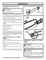 Preview for 32 page of Green Machine GM10514 Operator'S Manual