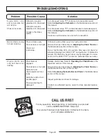 Preview for 39 page of Green Machine GM10514 Operator'S Manual