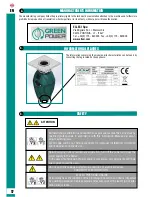 Preview for 18 page of Green Power TDH 00500 Instruction Manual