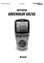 Preview for 13 page of GREENBLUE GB202 Instruction Manual