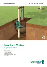 GREENBLUE RootRain Metro Installation Manual preview