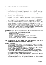 Preview for 23 page of GreenEcoTherm Pelletherm V.5/GENERATO 30 Manual For Installation And Operation