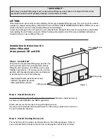 Preview for 3 page of Greenheck IGX Installation, Operation And Maintenance Manual