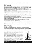 Preview for 3 page of Greenhouse Style Five-Wall Series Instructions Manual