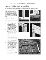 Preview for 10 page of Greenhouse Style Five-Wall Series Instructions Manual