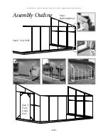 Preview for 21 page of Greenhouse Style Traditional Straight Lean To Instructions Manual