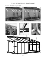 Preview for 25 page of Greenhouse Style Traditional Straight Lean To Instructions Manual