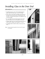 Preview for 31 page of Greenhouse Style Traditional Straight Lean To Instructions Manual