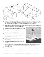 Preview for 2 page of Greenhouse Low Tunnel Kit Assembly Instructions