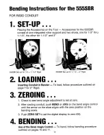 Preview for 15 page of Greenlee 555SB Operator'S Safety And Service Manual