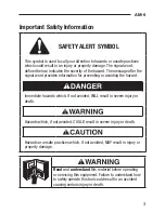 Preview for 3 page of Greenlee AM-6 Instruction Manual