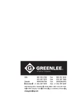 Preview for 36 page of Greenlee AM-6 Instruction Manual