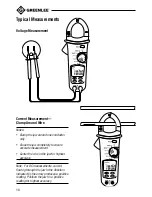 Preview for 10 page of Greenlee CM-900 Instruction Manual