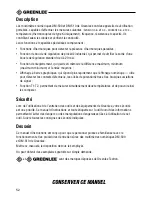 Preview for 52 page of Greenlee DM-500 Instruction Manual