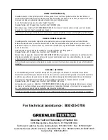 Preview for 76 page of Greenlee DM-500 Instruction Manual