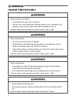 Preview for 4 page of Greenlee DML-430 Instruction Manual