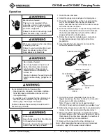 Preview for 7 page of Greenlee GATOR CK1240 Instruction Manual