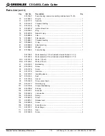 Preview for 16 page of Greenlee GATOR CSG45GL Instruction Manual