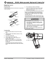 Preview for 7 page of Greenlee GATOR EK22GL Instruction Manual