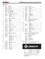 Preview for 14 page of Greenlee GATOR EK425 Instruction Manual