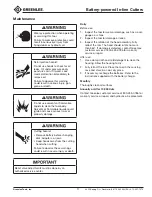 Preview for 17 page of Greenlee GATOR EK425LXCJACSR Operation Manual