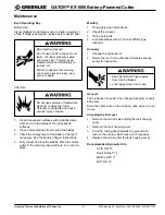 Preview for 9 page of Greenlee GATOR ES1000 Instruction Manual