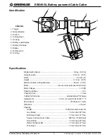 Preview for 5 page of Greenlee GATOR ESG45GL Instruction Manual