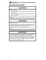 Preview for 6 page of Greenlee GT-65e Instruction Manual