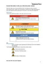 Preview for 7 page of GreenTec HS 172 Handbook