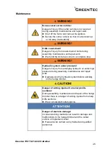 Preview for 25 page of GreenTec HS 172 Handbook