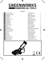 GreenWorks Commercial 2502007 User Manual preview