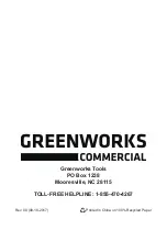 Preview for 56 page of GreenWorks Commercial 2508902 Owner'S Manual