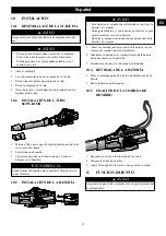 Preview for 15 page of GreenWorks Pro BL60L02 Operator'S Manual