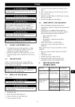 Preview for 91 page of GreenWorks Pro GD60LM46SP Operator'S Manual