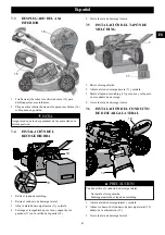 Preview for 41 page of GreenWorks Pro LMB455 Operator'S Manual