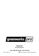 Preview for 35 page of GreenWorks Pro MO60L00 Owner'S Manual