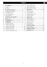 Preview for 3 page of GreenWorks Pro MO60L05 Operator'S Manual