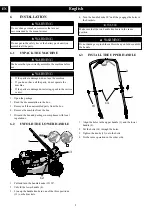 Preview for 8 page of GreenWorks Pro MO60L05 Operator'S Manual