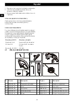 Preview for 42 page of GreenWorks Pro ST80L02 Operator'S Manual