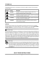 Preview for 7 page of GreenWorks 2100000 Owner'S Manual