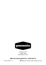 Preview for 46 page of GreenWorks 2601402 Owner'S Manual