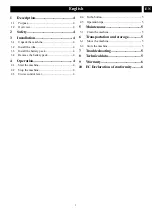 Preview for 3 page of GreenWorks BLC402 Operator'S Manual