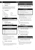 Preview for 4 page of GreenWorks BLC402 Operator'S Manual