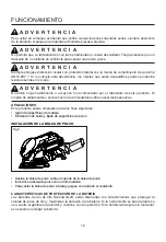 Preview for 44 page of GreenWorks CS24B00 Owner'S Manual