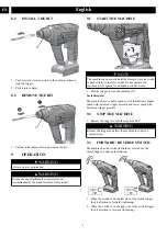 Preview for 8 page of GreenWorks HMG405 Operator'S Manual