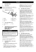 Preview for 21 page of GreenWorks HT24B05 Operator'S Manual